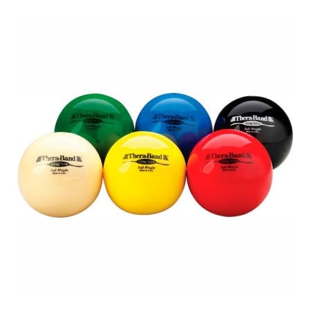 Fabrication Enterprises Thera-Band Soft Weights Ball, 6 Color Set 459020
